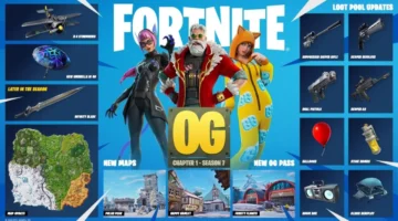 كشف التحديثات: Fortnite OG Season 7 في الجزء الأول